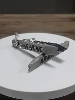 EDC Titanium Alloy Crowbar Portable Bottle Opener Safety Belt Cutter Outdoor Camping Gear Multifunction Tools