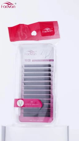 Fadvan 10Pcs/Lot YY Shape Eyelash Extension Curl C/D Wholesale Double-tips Y Shaped Eyelashes Natural Mink Lashes Supplies