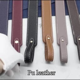 66cm Detachable Bag Handle Replacement Bag Strap Luxury Women Soft Leather Shoulder Strap Bag Accessories Lychee Pattern Strap
