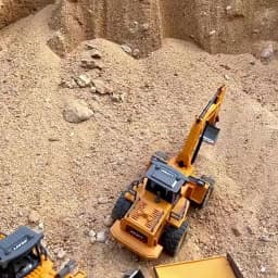 2.4G Alloy Remote Control Dump Truck Excavator Bulldozer Engineering Vehicle 9 Channels RC Trucks Model Children's Toy Kids Gift
