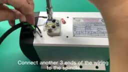 【EU】 2.2KW ER20 High Speed Square Air Cooled Cooling spindle motor Woodworking CNC Router Milling Kit + Inverter VFD