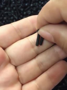 Black White PA66 Nylon Phillips Pan Head Screws M2 M2.5 M3 M4 M5 M6 M8 Metric Thread Plastic Insulation Cross Round Head Bolts