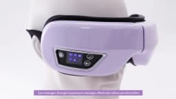 Multi-frequency Vibration Eye Massage Relieves Eye Fatigue Foldable Bluetooth Music Eye Care Glasses Smart Eye Massager
