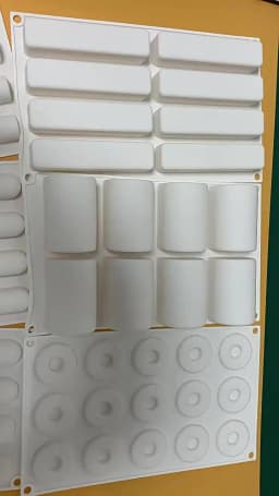Oval Long Strip Mousse Cake Mold Silicone Pastry Mold For Sweets Cake Forms Tray DIY Homemade French Sweets Baking Mould