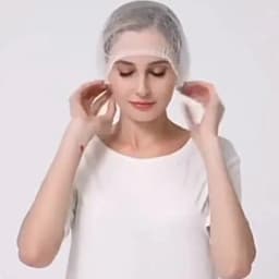 100pcs Microblading Accesories Permanent Makeup Disposable Hair Net Caps Sterile Hat For Eyebrow Tattoo