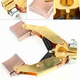Copper Iron Motor Carbon Brush V Shape Carbon Brush Holder Herringbone Brush Holder For Strander Power Tools
