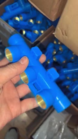 1/2" Female Thread Splitter Water Pipe Distributor 4/5/6Way Splitter, Water Tank Drain Switch Automotive Sprinkler Accessories