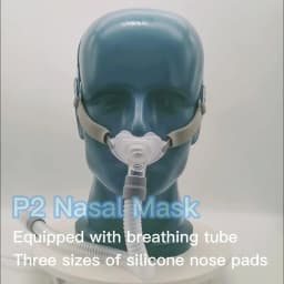 BMC CPAP Nasal Pillow Mask With 3 Size Cushions Adjustable Strap And Small Tubing For Sleep Apnea Stop Snoring Solution Freeship