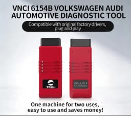 VNCI 6154B Diagnostic Scanner for VW/AUDI/Skoda/Seat Support CAN FD/DolP ProtocoI Diagnostic Tool Work ODIS/VCDS Software