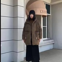 Janveny 90% White Duck Down Jacket Women Winter Long Puffer Coat Hooded Thicken Female Warm Loose Korean Warm Feather Parkas