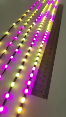 DC12V Seed Pixels Intelligent pixels 3channel RGB lights WS2811 WS2812 LED Pebble Pixel String Light RGB Addressable Full Color