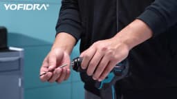 YOFIDRA 13MM Brushless Electric Impact Drill 35+3 Torque Cordless Woodworking Screwdriver Power Tool For Makita Battery Pin