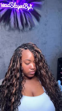 4 27 Highlight Deep Wave Feather Crochet 100% Human Hair Pre Looped Invisible Miracle Knots Hair Feathered Crochet Human Hair Boho Braids Deep Curly Vietnamese Highlights Colored Bundles Remy Human Hair Weave Bundles