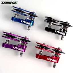 TANKE MTB Dirt Jump Single Speed Mountain Bike Chain Tensioner XC DJ AM DH Chain Guide Bicycle Accessories CNC Machining Pulley