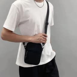 Simple Casual Mini Crossbody Bag Men's Nylon Small Shoulder Bag For Men Oxford Messenger Phone Side Sling Bag Husband Chest Pack