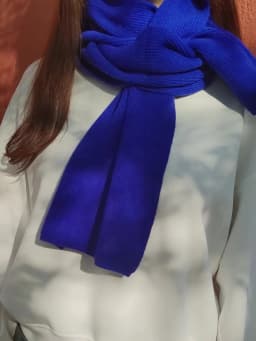 luxury cashmere knitted scarves solid color women or men winter scarf adults warm thick wool scarf kids children