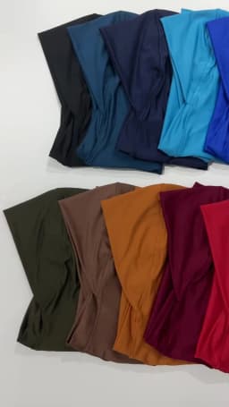 Instant Jersey Hijab Premium Stretch Jersey Headscarf Pre-Sewn Quick Hijab for Muslim Women No Tie Comfortable Hijab for Daily