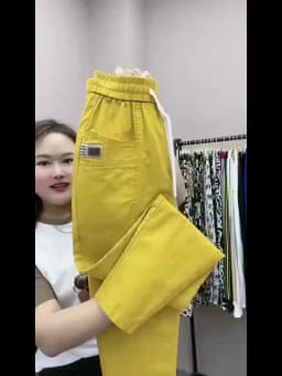 Spring Summer Women's Harem Pants High Waist Straight Casual All-match Pants Women Fashion Loose Cotton linen Trousers Female