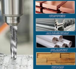 XCAN Hex Shank Metric Tap Compound Tap and Drill Spiral Flute HSS Thread Screw Tap Threading Tool M3 M4 M5 M6 M8 M10 M12