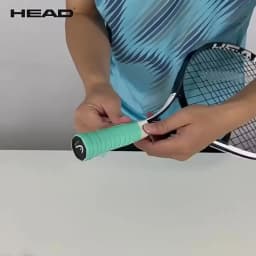 4/12pcs HEAD Tennis Racket Overgrip Sweat Band Absorption Grip PU Badminton Racket Handle Grip Tennis Griptape Padel Racket Grip