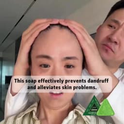 Sevich Usman Grass & Platycladus Shampoo Bar Handmade Solid Soap Strengthens Root Anti Hair Loss Herbal Shampoo Soap Hair Growth