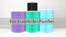 Air Filter For Xiaomi Mi Air Purifier 1 2 2S 2C 2H 3 3S 3C 3H Mijia Air Filters Carbon HEPA Replacement Blue Green Gray Purple