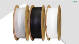 ESUN TPU 3D Printer Filament 1.75mm 0.75KG Light Weight TPU 3D Filament For Bambu Lab 3D Foam Aircraft Material TPU-LW Filament