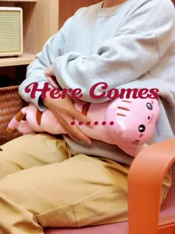 Heated Cat Plush Pillow, USB Rechargeable Warming Cushion with 5 Heat Levels & 5 Timers, Cozy Cute Gift for Her, Home Office Bed