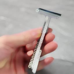 Classic Metal Double-Layer Semi-Blade Razor Manual Shaving Razor Stainless Steel Double-Sided Blade Beard Razor