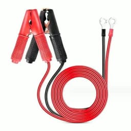 2Pcs/Set 30A Fuse Battery Alligator-Clip Extension Cord Quick Release Adapter Strong Battery Clip Copper Battery Clamp Cable