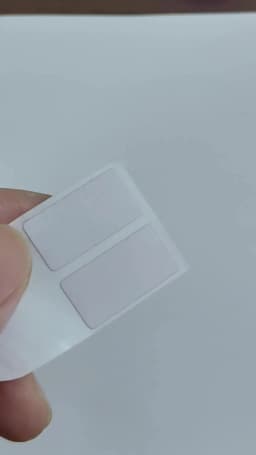100pcs 20x10mm Water Sensitive Security Sticker Turn Red Once Got Wet Never Fade Electronic Device Potential Damage Indicator