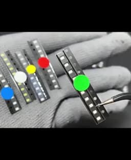 100Pcs 3.3V 2835 5730 3020 Bright Chips SMD LED Red Yellow White Blues RGB Purple Pink Light Emitting Diodes Lighting Atmosphere