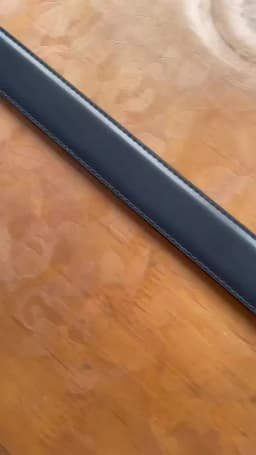 2025 Men Real Cowhide Belt 130cm Long Rotating Pin Buckle Business Casual All Match Double Sided Leather Luxury Navy Blue Style