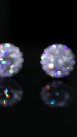 Moissanite Diamond Round Cut Magnetic Non-Piercing Stud Earrings in S925 Sterling Silver