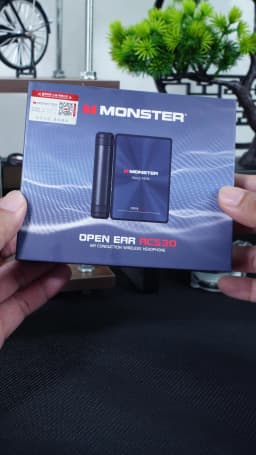 Monster AC530 Open Bi-Folding Wireless Bluetooth Headset, Perfect for Sports and Running Enthusiasts