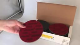 Mirka Abralon 6 Inch Sponge Sangding Disc 8A-241 Foam Hook and Loop Round Sandpaper 180-4000 Grit 150mm Elastic Polishing