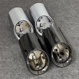 For BMW 3 Series G20 G21 2019-2022 320i 320d 330i 330e OEM Style Exhaust Tip Cover Tailpipe Trim Round Outlet