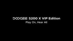 DOOGEE S200 X 5G Rugged Phone Android 16 48GB+512GB 6.72” FHD+120Hz Dimensity 7050 10100mAh 100MP Camera AI Assistant NFC