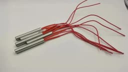 5pcs 220V 10mm Dia. Electric Cartridge Heater 10x60 10x80 10x100 10x120 10x150 10x200mm Stainless Steel Tubular Heating Element