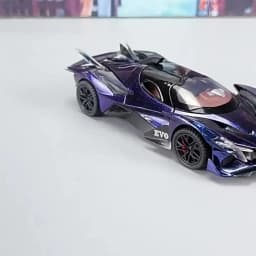 1:32 Scale Apollo EVO Car Toy Models Alloy Diecast Sports Cars Pull Back Sound Light 2 Doors Opened Racing Vehicles Gift for Kid