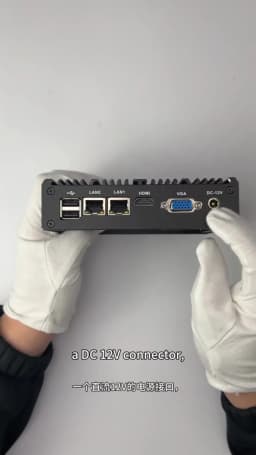 Fanless Compact Mini PC Intel Celeron N2840 N2930 J1800 Dual RJ45 LAN DDR3L mSATA SSD Firewall Home Server Industrial Computer