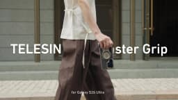 TELESIN Master Grip Kit for SAMSUNG S26 Ultra Magnetic Phone Camera Grip 3200mAh Battery Wireless Charging ND Filter Fill light