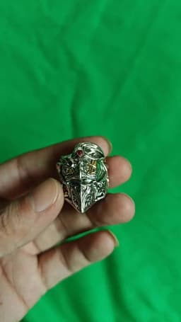 New Knight Helmet Armor Ring Exquisite Carved Retro Trendy Men Finger Rings Punk Vintage Male Jewelry Gift