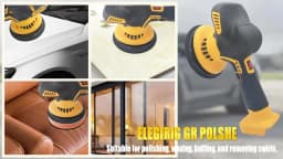 Car Polisher Electric Polishing Machine Replacement for Dewalt, Wireless Waxing Sanding Sealing Glaze Tool Sander Power Tools