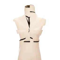 [EAM] Black Elegant Slim Hollow Out Casual Belt Personality Women New Fashion Tide All-match Spring Summer 2026 1DH5821