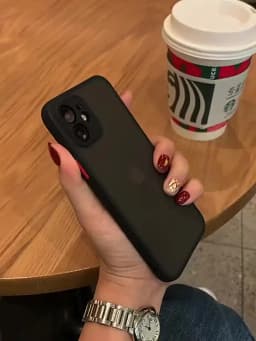 Shockproof Armor Matte Case For iPhone 11 12 13 14 15 16 Pro X XR XS Max 7 8Plus Luxury Silicone Bumper Clear Hard PC Cover Capa