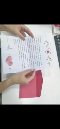 DIY Custom Envelopes Letter, Valentine's Day Letter Customization, Friend Blessing Letters, Company Documents Print, Mail a Lett