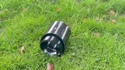 1 Piece High Quality Black Carbon Fiber 95mm Inlet Exhaust Tips for Mini Copper F60 JCW Countryman Model Cars Part