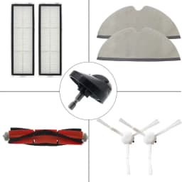 Mop Cloth Rag Water Tank Brush HEPA Filter for Xiaomi Mijia 1C 1T STYTJ01ZHM Mi Robot Vacuum Mop SKV4093GL Dreame F9 STYTJ02ZHM