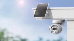 SHIWOJIA 4K 8MP Solar Camera 4G SIM/ WIFI Solar Security Camera 12X ZOOM Color Night Vision Surveillance PIR Monitor PTZ Camera